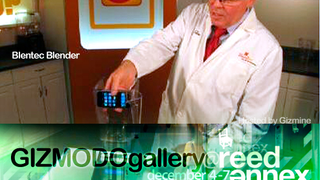 Today at Giz Gallery: Live Gadget Blending at 3PM